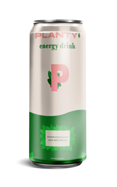 Canette Planty, boisson énergisante 100% naturelle
